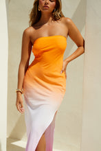 Load image into Gallery viewer, Orange Ombre Multi Dress
