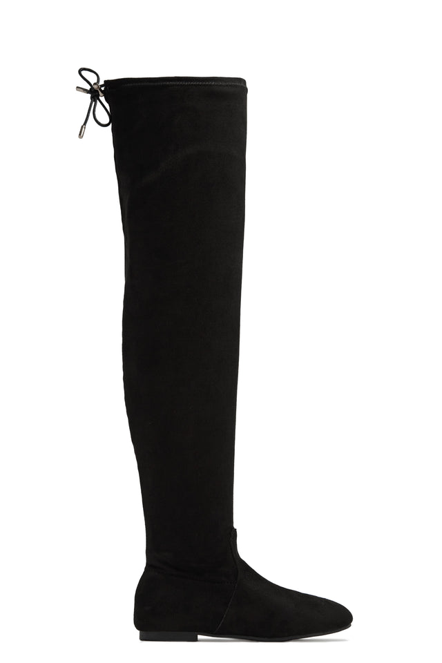 Load image into Gallery viewer, Strut &amp; Slay Over The Knee Boots - Black
