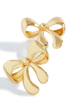 Load image into Gallery viewer, Tamara Bow Tie Earring - Gold
