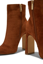 Load image into Gallery viewer, Camel Ankle Booties
