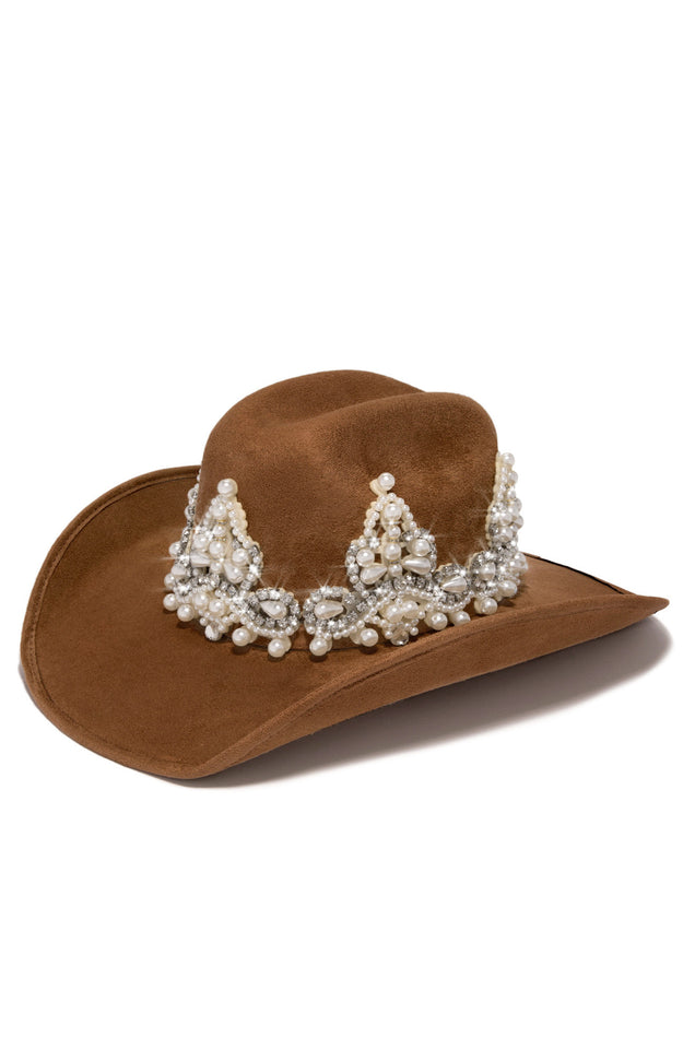 Load image into Gallery viewer, Brown Western Hat
