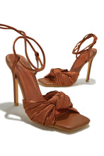 Load image into Gallery viewer, Tan Party Heels 
