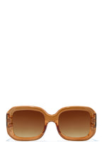 Load image into Gallery viewer, Sunny Beaches Oversized Sunglasses - Tan
