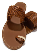 Load image into Gallery viewer, Julissa Slip On Sandals - Tan
