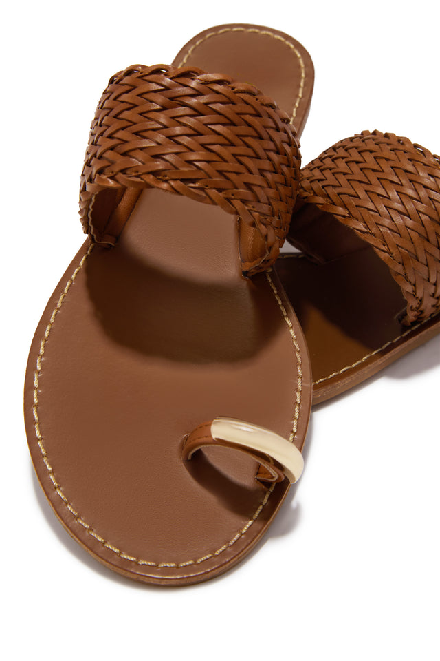 Load image into Gallery viewer, Julissa Slip On Sandals - Tan
