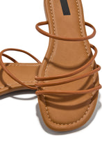 Load image into Gallery viewer, Sunny In Paradise Slip On Sandals - Tan
