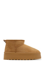 Load image into Gallery viewer, Willow Platform Ankle Boots - Nude
