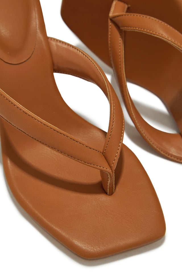 Load image into Gallery viewer, Alena Wedge Heel Mules - Tan
