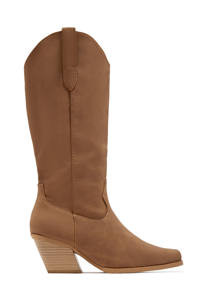 Load image into Gallery viewer, Festival Forever Cowgirl Boots - Tan
