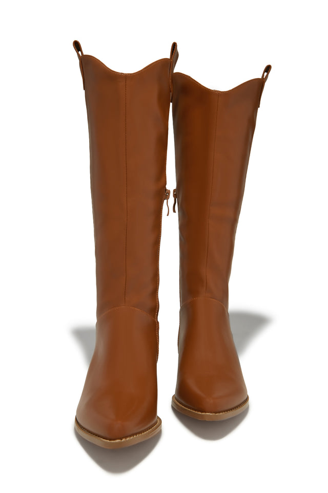 Load image into Gallery viewer, Dallas Western Cowgirl Boots - Tan
