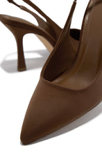 Load image into Gallery viewer, Cari Slingback Pumps - Tan
