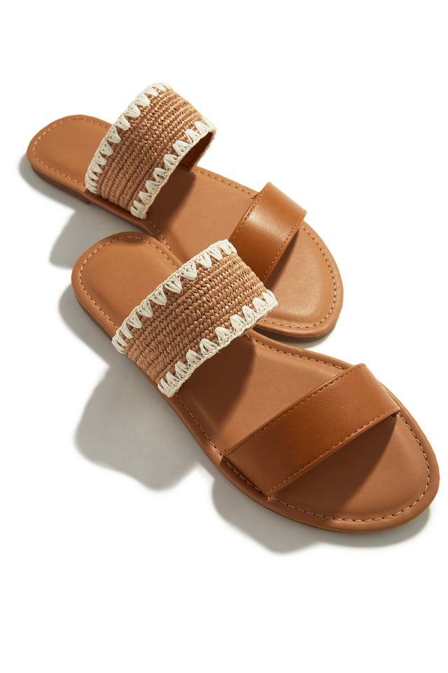 Load image into Gallery viewer, Janice Slip On Sandals - Tan
