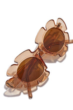 Load image into Gallery viewer, Weekend Flirt Unique Standout Frame Sunglasses - Tan
