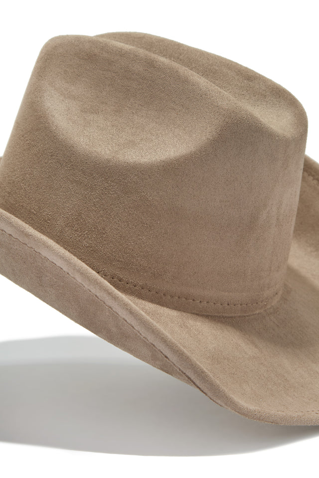 Load image into Gallery viewer, Faux Suede Cowgirl Hat
