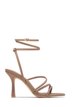 Load image into Gallery viewer, Katti Strappy Mid Heels - Nude
