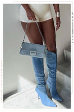 Load image into Gallery viewer, Kaiya High Heel Boots - Denim
