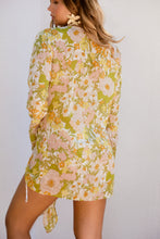 Load image into Gallery viewer, Floral Chiffon Coverup Set

