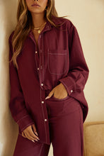 Load image into Gallery viewer, Aleza Top - Burgundy
