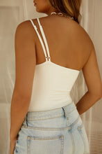 Load image into Gallery viewer, White Summer Bodysuit Top
