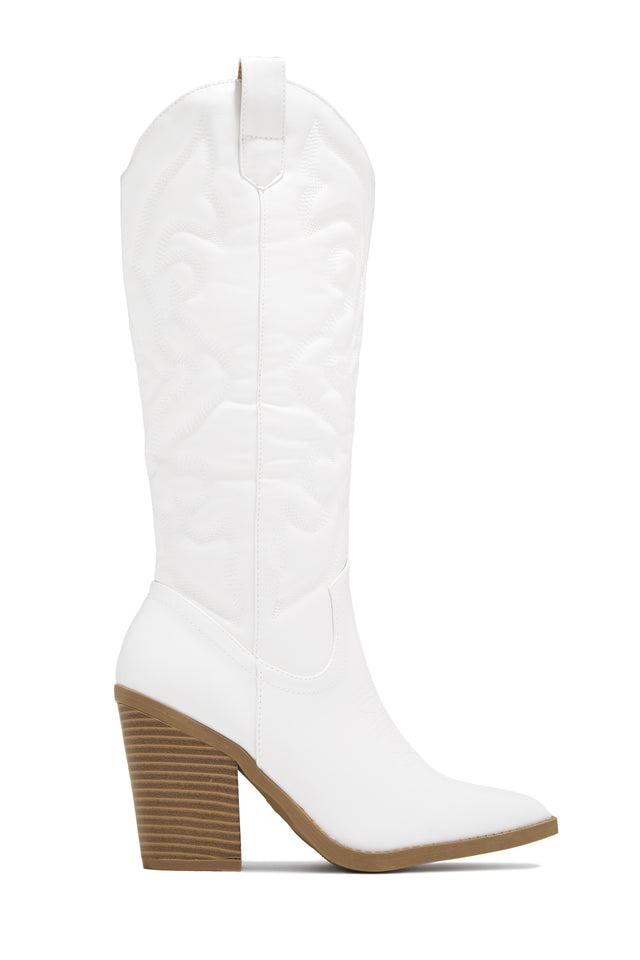 Load image into Gallery viewer, White Cowgirl Boots
