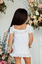 Load image into Gallery viewer, Short Sleeve White Dress
