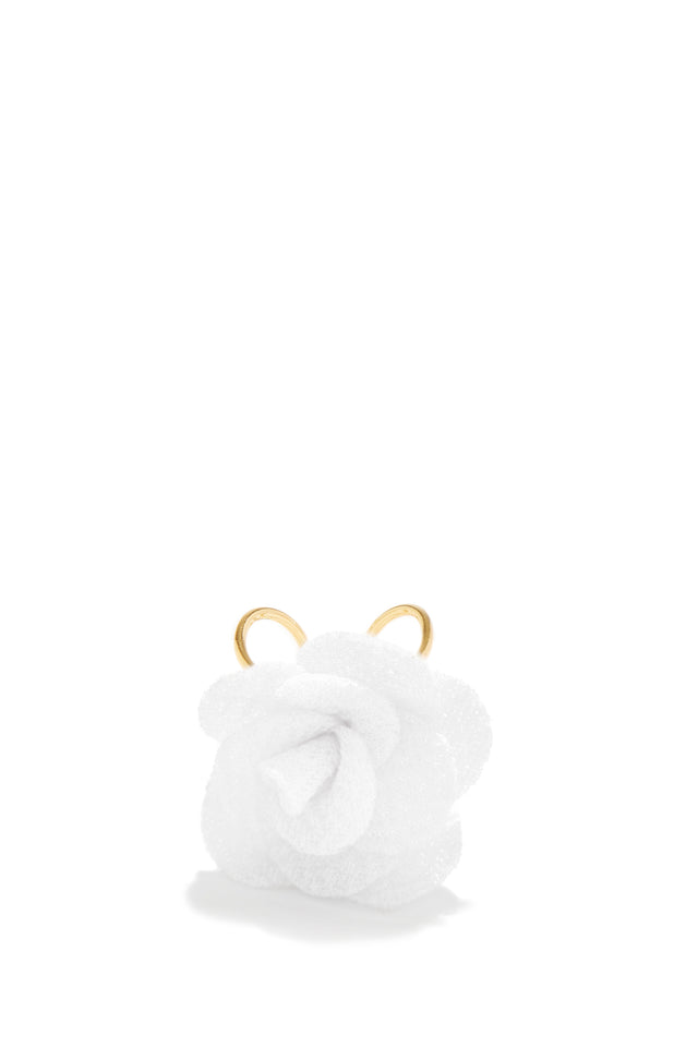 Load image into Gallery viewer, Gabriella Rosette Ring - White
