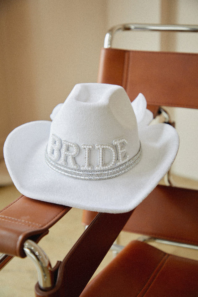 Load image into Gallery viewer, Bride Embellished Hat
