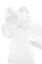Load image into Gallery viewer, White Bow Embellished Bride Hat
