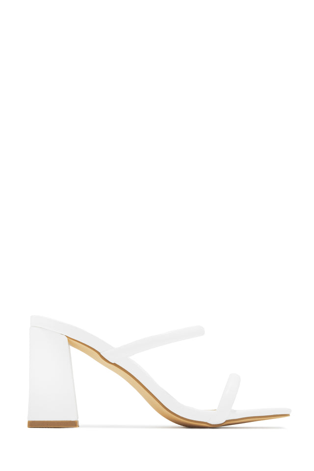 Load image into Gallery viewer, Yesenia Block Mid Heel Mules - Nude
