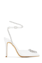 Load image into Gallery viewer, All For Love Heart Embellished High Heels - Clear
