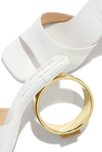 Load image into Gallery viewer, Gold Circle Mules
