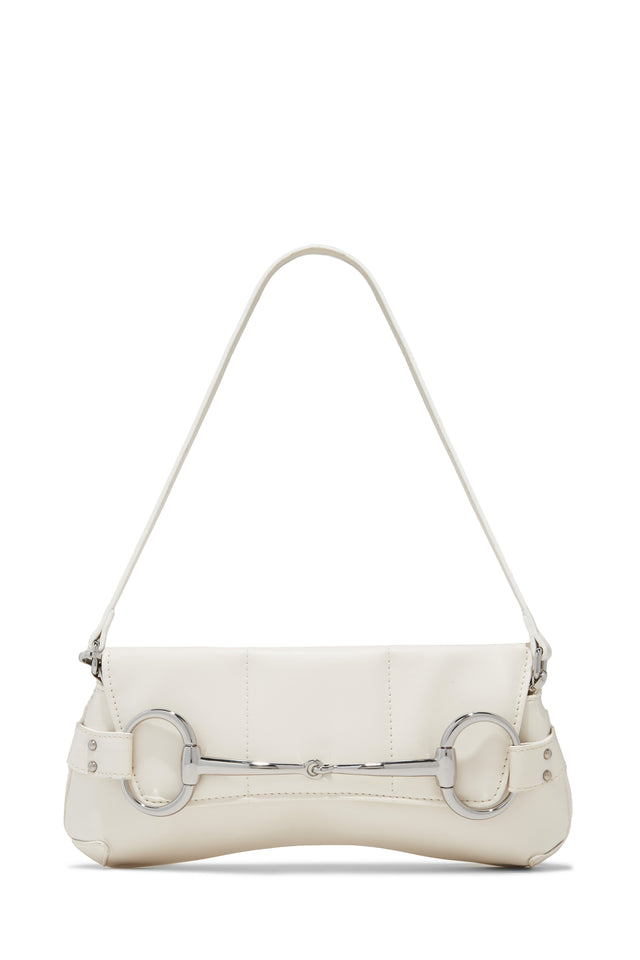 Load image into Gallery viewer, White and Silver Shoulder Bag
