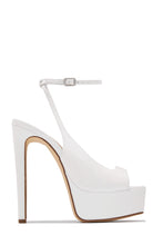 Load image into Gallery viewer, Ameli Platform High Heels - White
