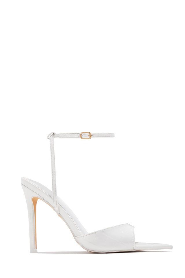 Load image into Gallery viewer, Kelcie Single Sole Heels - White
