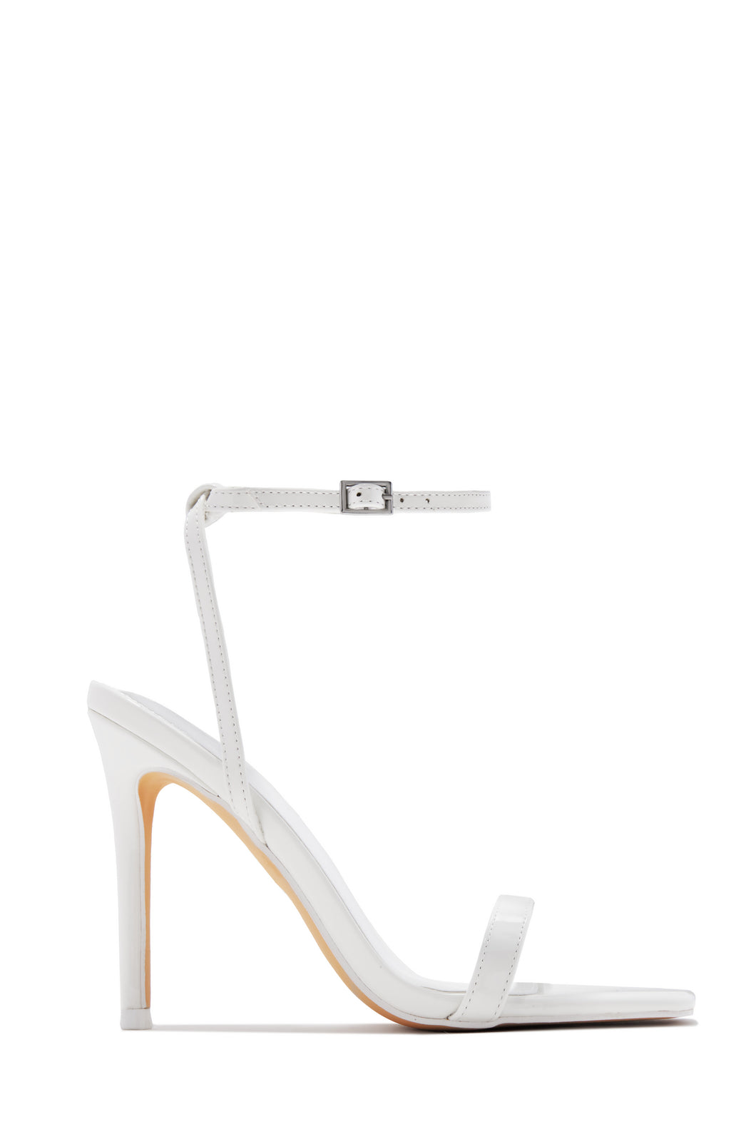 Evelin Single Sole Heels - White