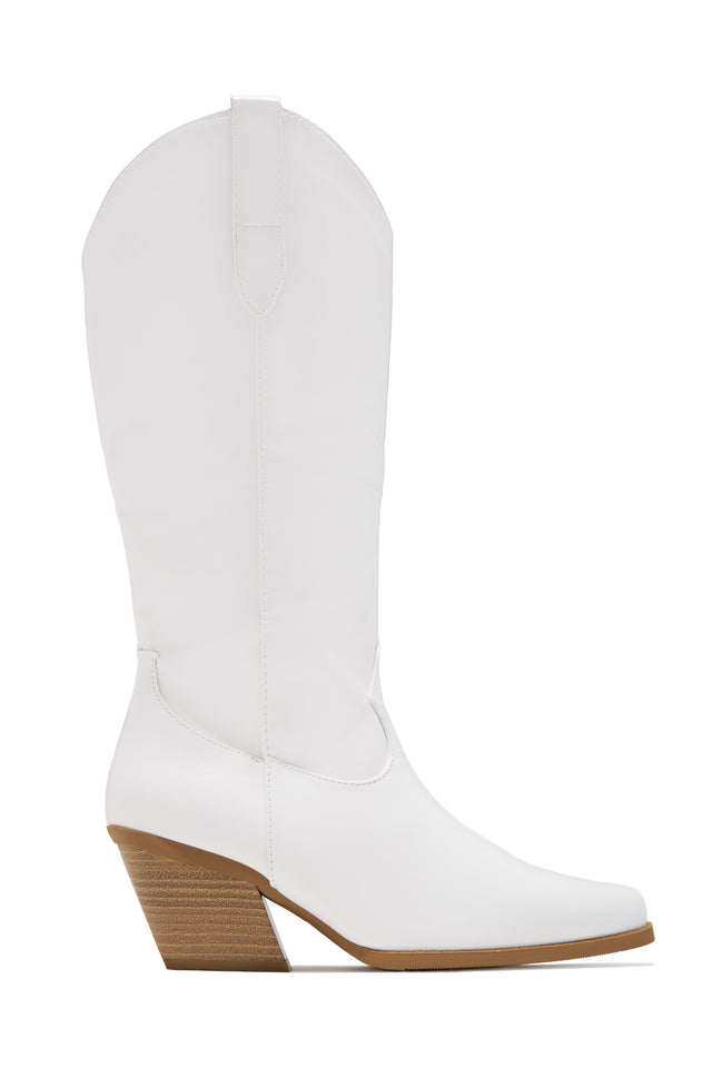 Load image into Gallery viewer, Festival Forever Cowgirl Boots - White
