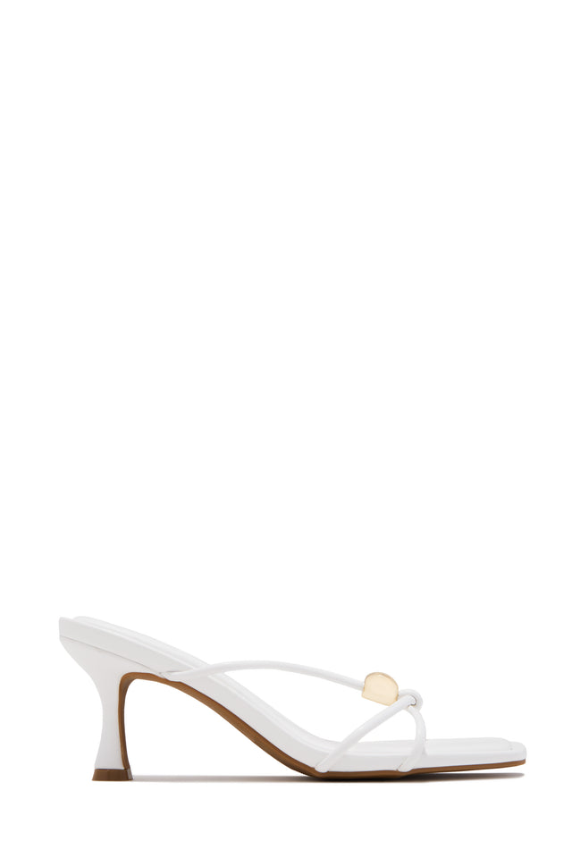 Load image into Gallery viewer, Calia Mid Heel Mules - White
