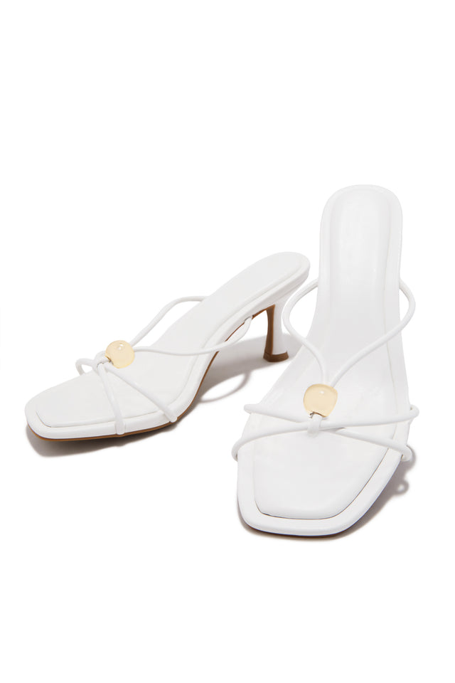 Load image into Gallery viewer, Calia Mid Heel Mules - White
