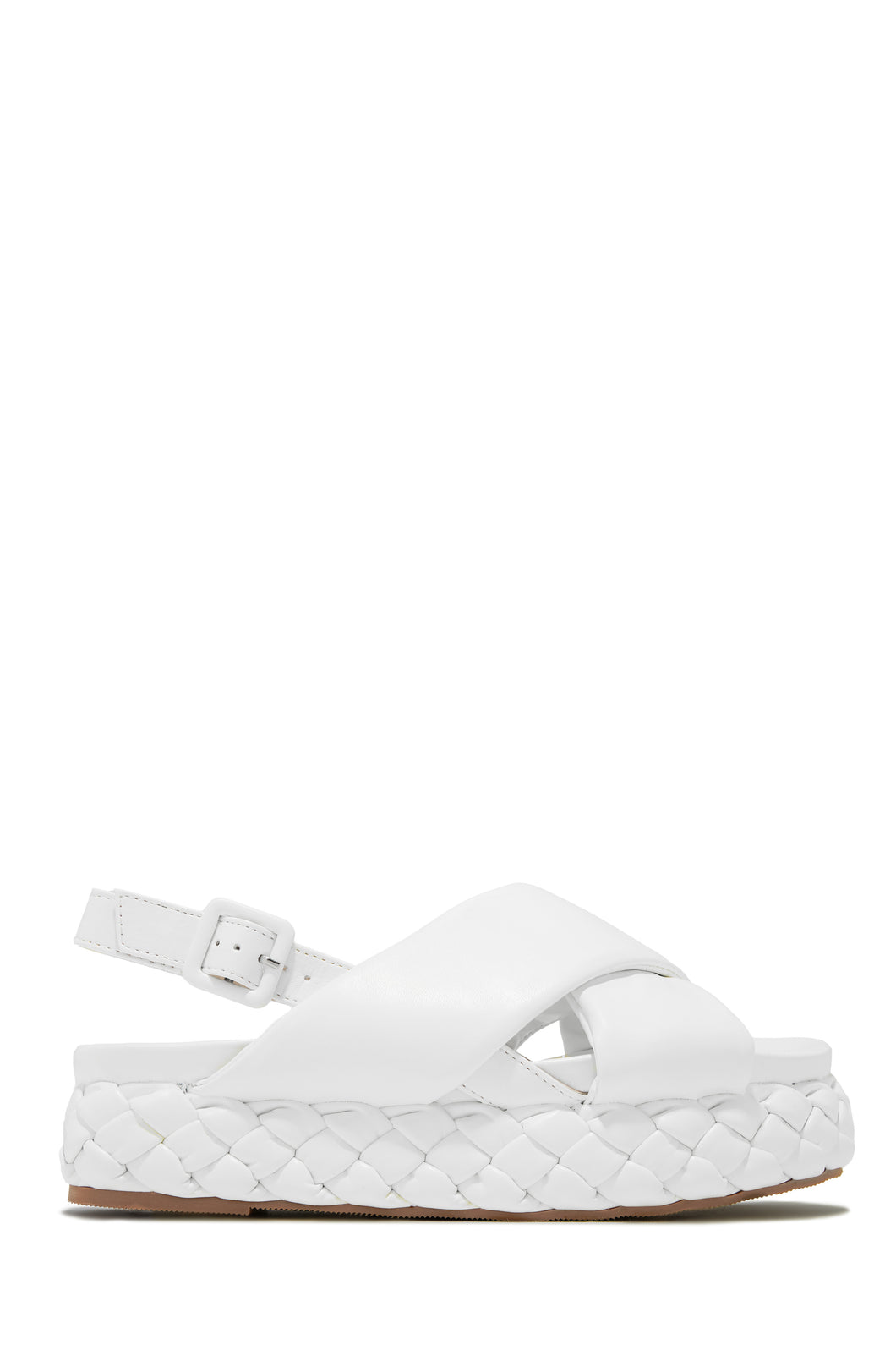 White Vacation Sandals 