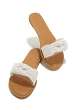 Load image into Gallery viewer, White Summer Sandals
