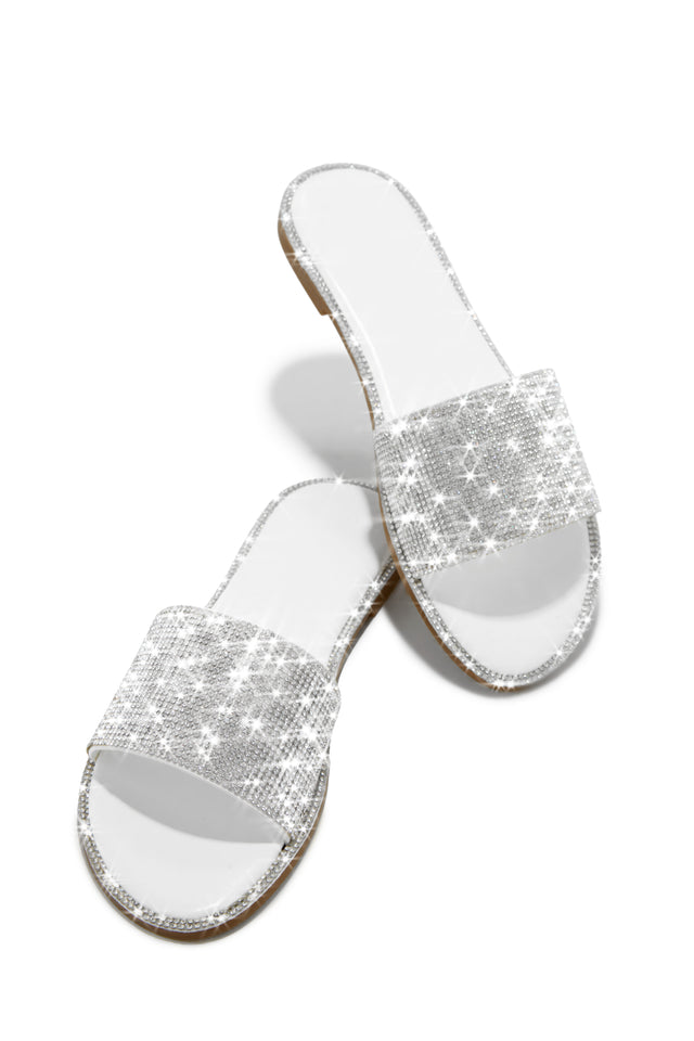 Load image into Gallery viewer, Girly White embellished Sandals
