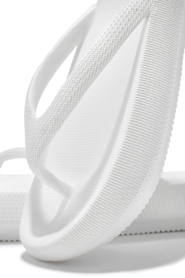 Load image into Gallery viewer, White Thong Sandals
