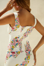 Load image into Gallery viewer, Fruit Corset Top with Smocked Back
