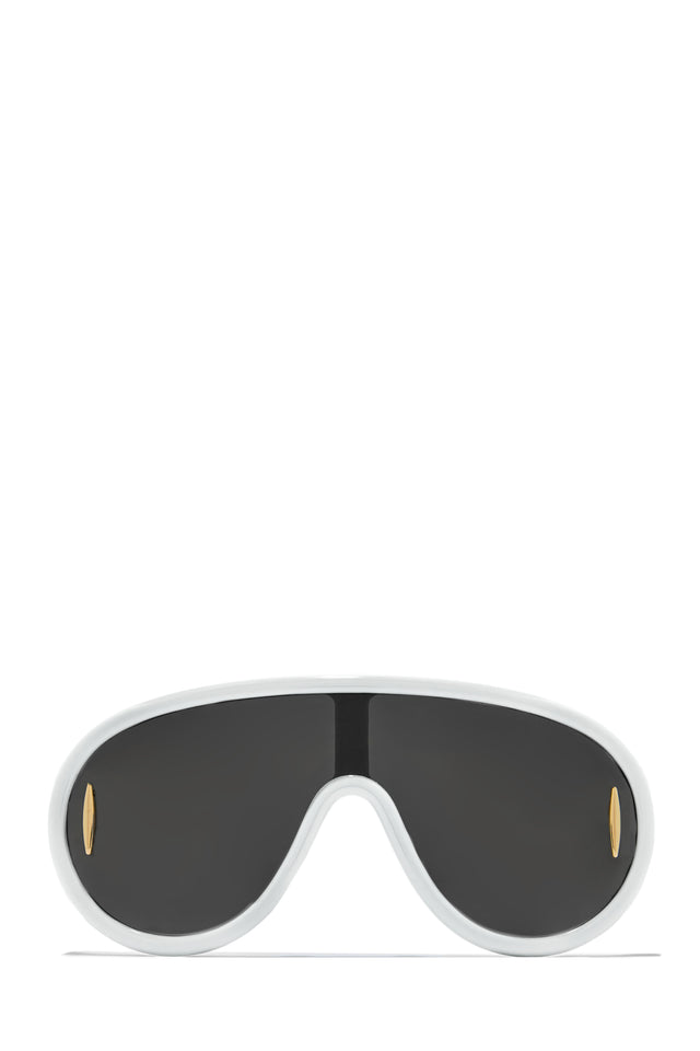 Load image into Gallery viewer, White Frame Sunglasses
