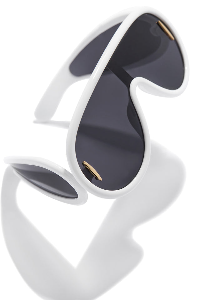 Load image into Gallery viewer, Oversized White and Black Glasses
