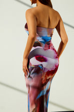 Load image into Gallery viewer, Strapless Flower Dress
