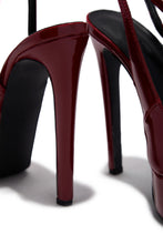 Load image into Gallery viewer, Ameli Platform High Heels - Wine
