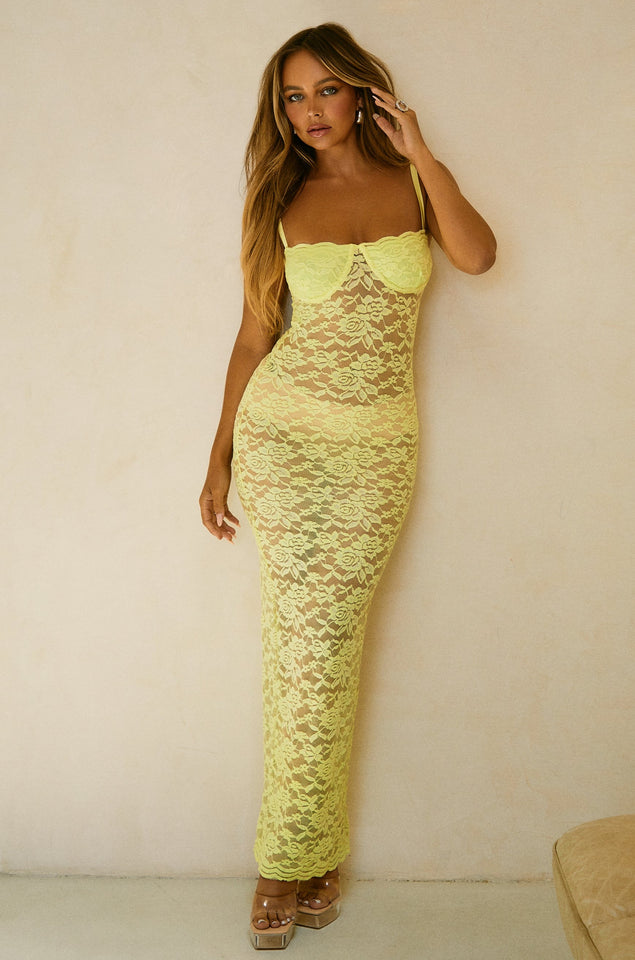 Load image into Gallery viewer, Yellow Maxi Dress
