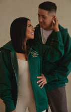 Load image into Gallery viewer, Women Standing with Male in Ivory Jumpsuit Unitard
