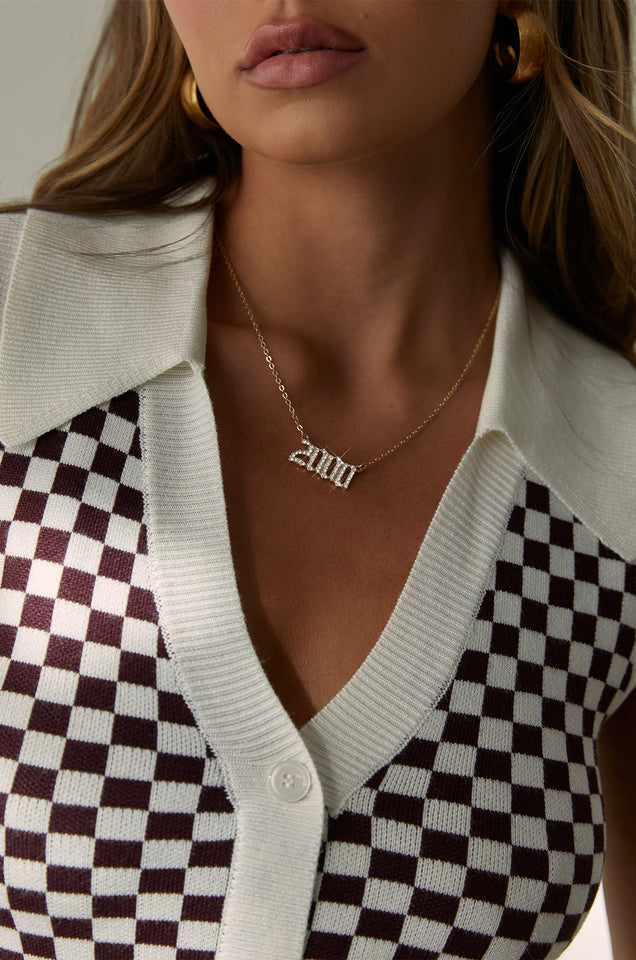 Load image into Gallery viewer, 2000 Necklace - Gold
